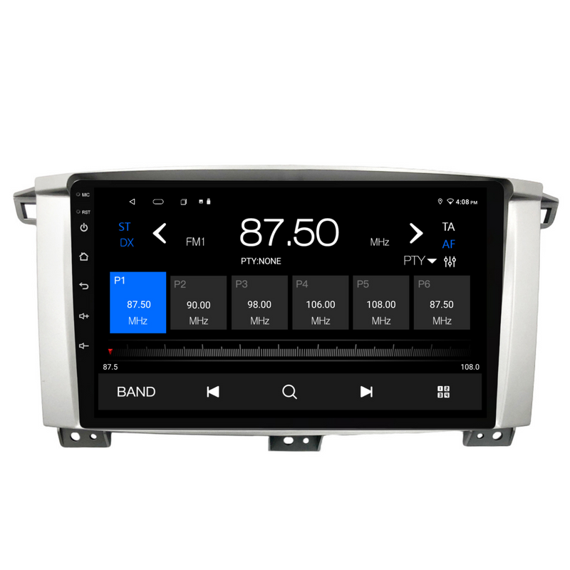 Load image into Gallery viewer, Toyota Landcruiser 100 Series 9&quot; (2002-2007) Plug &amp; Play Head Unit Upgrade Kit: Car Radio with Wireless &amp; Wired Apple CarPlay &amp; Android Auto
