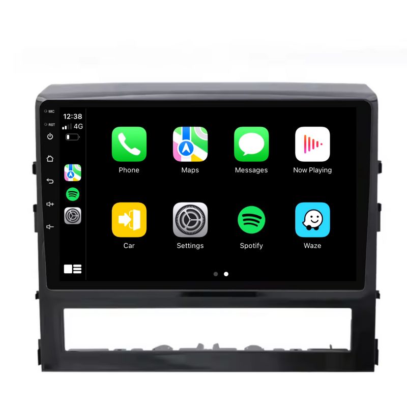 Load image into Gallery viewer, Toyota Landcruiser 200 Series (2016-2020) Plug &amp; Play Head Unit Upgrade Kit: Car Radio with Wireless &amp; Wired Apple CarPlay &amp; Android Auto
