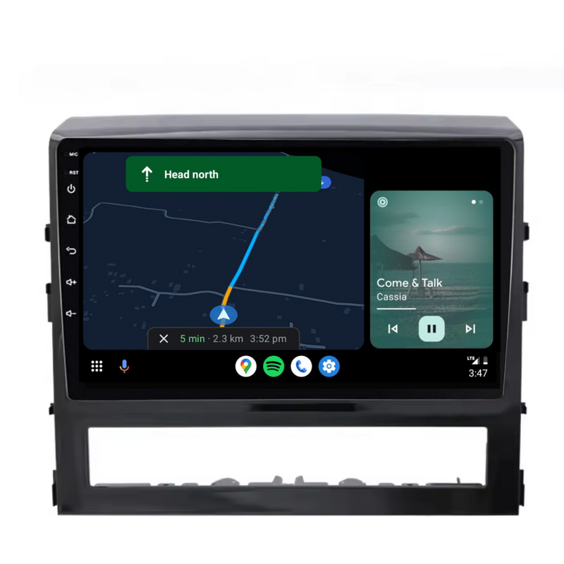 Load image into Gallery viewer, Toyota Landcruiser 200 Series (2016-2020) Plug &amp; Play Head Unit Upgrade Kit: Car Radio with Wireless &amp; Wired Apple CarPlay &amp; Android Auto
