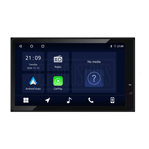 CJ INDUSTRIES Toyota Universal (Facelift) Plug & Play Touchscreen Head Unit Radio Kit with Wireless CarPlay and Android Auto