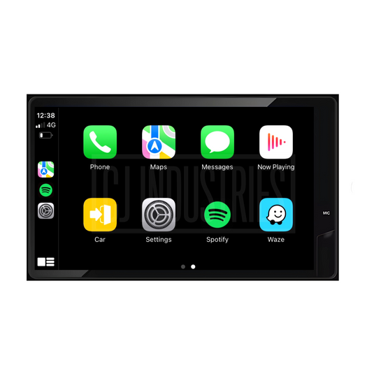 CJ INDUSTRIES Toyota Universal (Facelift) Plug & Play Touchscreen Head Unit Radio Kit with Wireless CarPlay and Android Auto