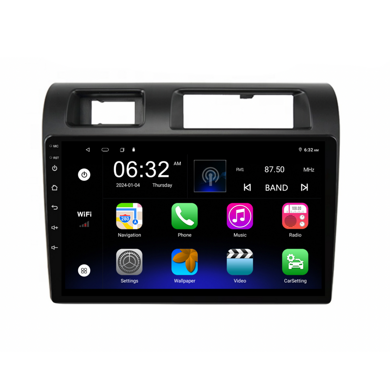 Load image into Gallery viewer, Toyota Landcruiser 79/78/76/70 (2009-2023) Plug &amp; Play Head Unit Upgrade Kit: Car Radio with Wireless &amp; Wired Apple CarPlay &amp; Android Auto
