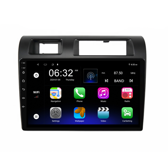 Toyota Landcruiser 79/78/76/70 (2009-2023) Plug & Play Head Unit Upgrade Kit: Car Radio with Wireless & Wired Apple CarPlay & Android Auto