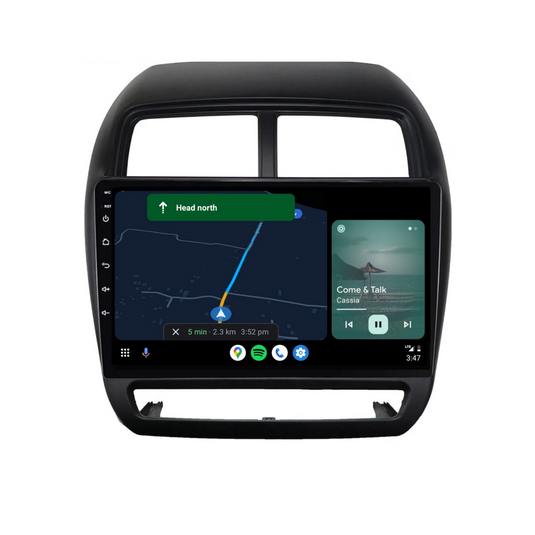 Mitsubishi ASX / RVR / Outlander Sport (2018-2022) Plug & Play Head Unit Upgrade Kit: Car Radio with Wireless & Wired Apple CarPlay & Android Auto