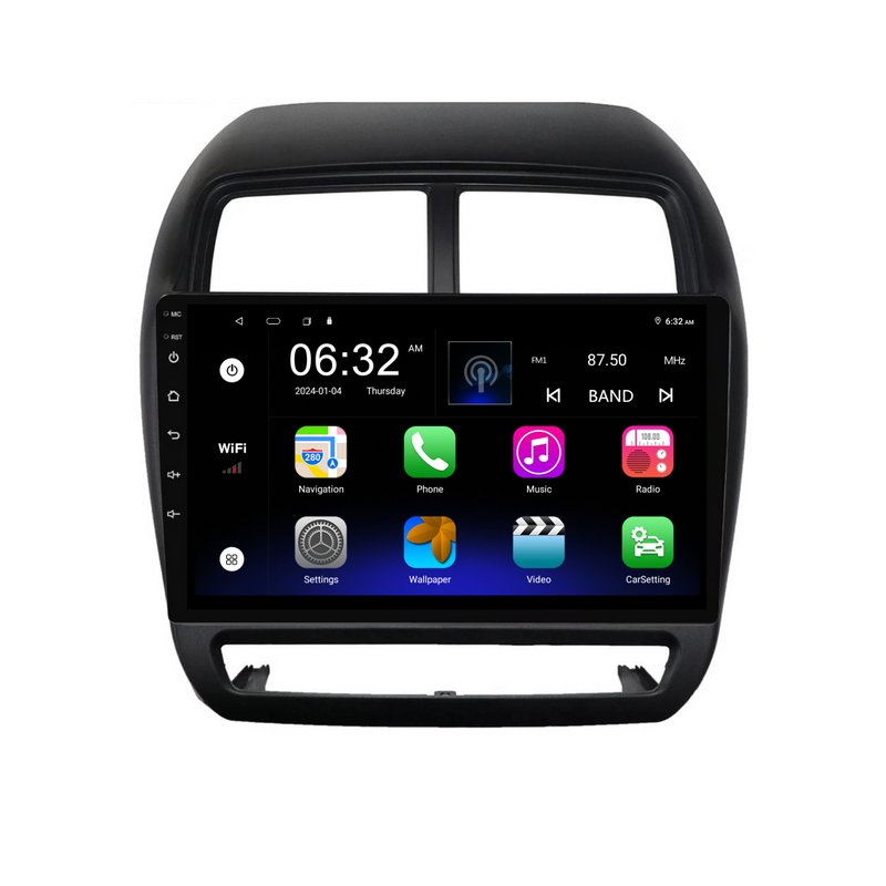 Load image into Gallery viewer, Mitsubishi ASX / RVR / Outlander Sport (2018-2022) Plug &amp; Play Head Unit Upgrade Kit: Car Radio with Wireless &amp; Wired Apple CarPlay &amp; Android Auto
