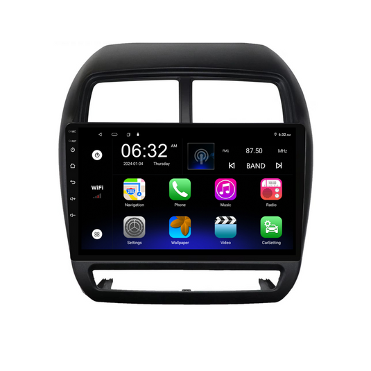 Mitsubishi ASX / RVR / Outlander Sport (2018-2022) Plug & Play Head Unit Upgrade Kit: Car Radio with Wireless & Wired Apple CarPlay & Android Auto