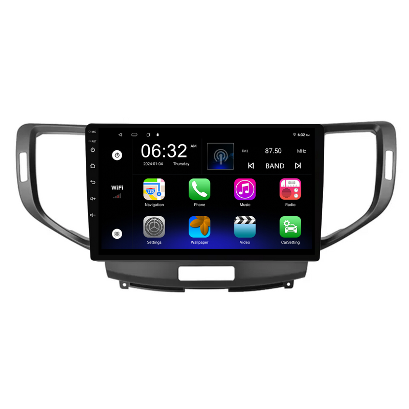 Load image into Gallery viewer, Honda Accord Euro (2008-2012) Plug &amp; Play Head Unit Upgrade Kit: Car Radio with Wireless &amp; Wired Apple CarPlay &amp; Android Auto
