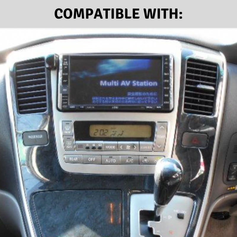 Load image into Gallery viewer, Toyota Alphard 2002-2011 Plug &amp; Play Head Unit Upgrade Kit: Car Radio with Wireless &amp; Wired Apple CarPlay &amp; Android Auto
