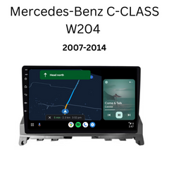 Benz C-Class / W204 (2006-2011) Plug & Play Head Unit Upgrade Kit: Car Radio with Wireless & Wired Apple CarPlay & Android Auto