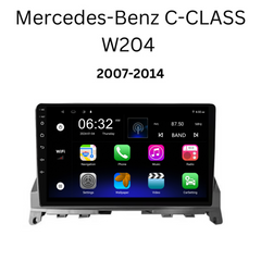 Benz C-Class / W204 (2006-2011) Plug & Play Head Unit Upgrade Kit: Car Radio with Wireless & Wired Apple CarPlay & Android Auto