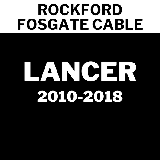 Mitsubishi Lancer (2010-2018) Rockford Fosgate Compatible Harness