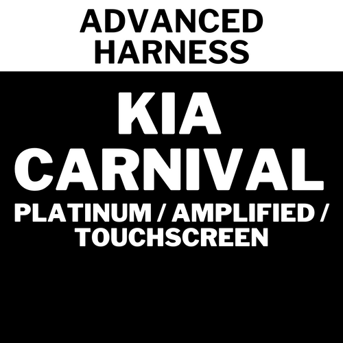 Kia Carnival Platinum/Advanced Harness (RETAINS 360 CAMERAS)