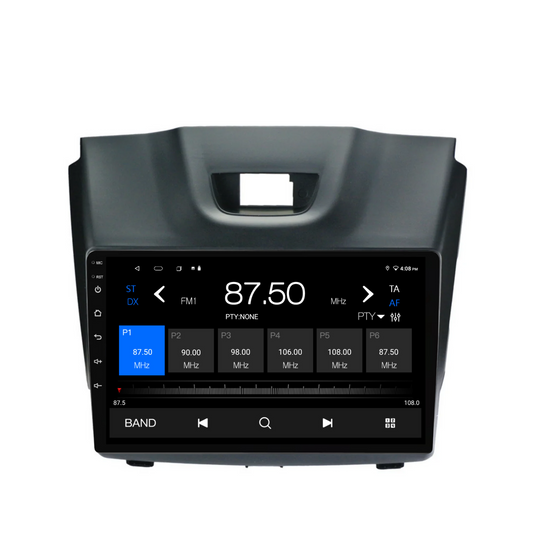 Isuzu DMAX/MUX (2012-2019) Plug & Play Head Unit Upgrade Kit: Car Radio with Wireless & Wired Apple CarPlay & Android Auto