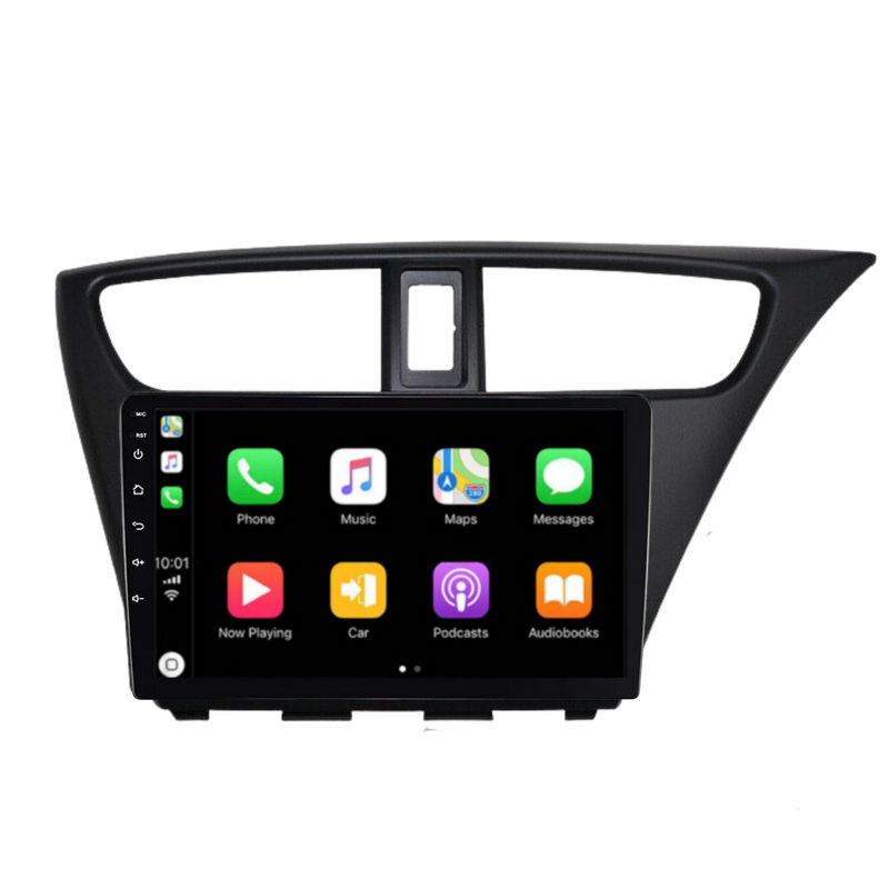 Load image into Gallery viewer, Honda Civic Hatch (2012-2016) Plug &amp; Play Head Unit Upgrade Kit: Car Radio with Wireless &amp; Wired Apple CarPlay &amp; Android Auto
