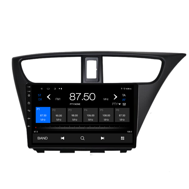 Load image into Gallery viewer, Honda Civic Hatch (2012-2016) Plug &amp; Play Head Unit Upgrade Kit: Car Radio with Wireless &amp; Wired Apple CarPlay &amp; Android Auto
