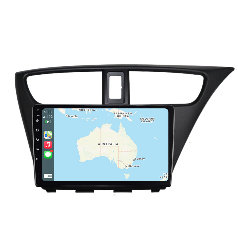 Load image into Gallery viewer, Honda Civic Hatch (2012-2016) Plug &amp; Play Head Unit Upgrade Kit: Car Radio with Wireless &amp; Wired Apple CarPlay &amp; Android Auto
