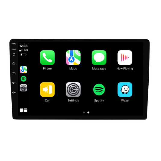 CJ INDUSTRIES Double Din Head Unit Wireless (10 Inch)