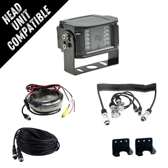 Head Unit Compatible Caravan / Trailer Reverse Camera Kit (Standard)