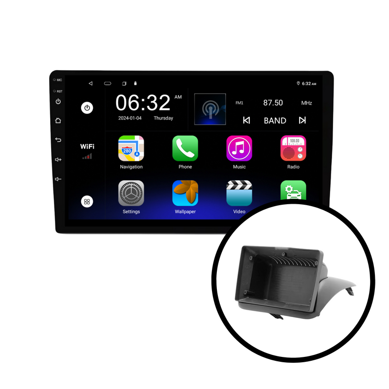 Load image into Gallery viewer, Toyota Corolla (1995-2002) Plug &amp; Play Head Unit Upgrade Kit: Car Radio with Wireless &amp; Wired Apple CarPlay &amp; Android Auto
