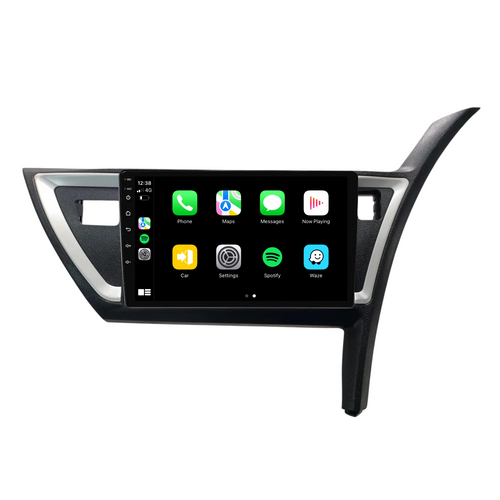 Toyota Corolla / Auris (2012-2015) Plug & Play Head Unit Upgrade Kit: Car Radio with Wireless & Wired Apple CarPlay & Android Auto