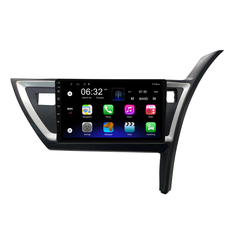 Load image into Gallery viewer, Toyota Corolla / Auris (2012-2015) Plug &amp; Play Head Unit Upgrade Kit: Car Radio with Wireless &amp; Wired Apple CarPlay &amp; Android Auto
