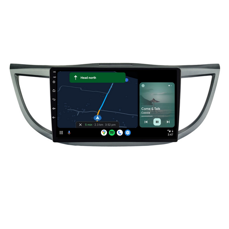 Load image into Gallery viewer, Honda CR-V (2012-2017) Plug &amp; Play Head Unit Upgrade Kit: Car Radio with Wireless &amp; Wired Apple CarPlay &amp; Android Auto
