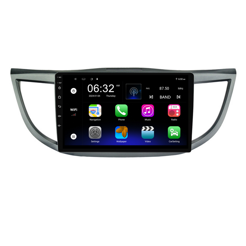 Load image into Gallery viewer, Honda CR-V (2012-2017) Plug &amp; Play Head Unit Upgrade Kit: Car Radio with Wireless &amp; Wired Apple CarPlay &amp; Android Auto
