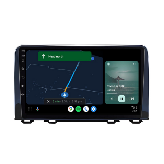 Honda CR-V (2019-2021) Plug & Play Head Unit Upgrade Kit: Car Radio with Wireless & Wired Apple CarPlay & Android Auto