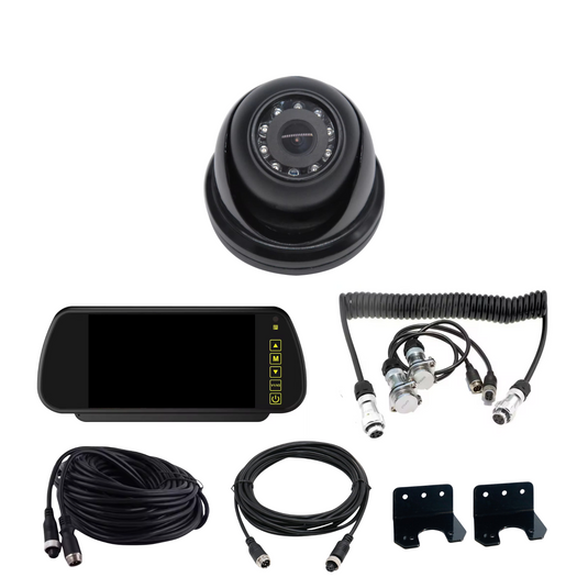 CJ INDUSTRIES Caravan / Truck Camera Package with Monitor - Eyeball Camera