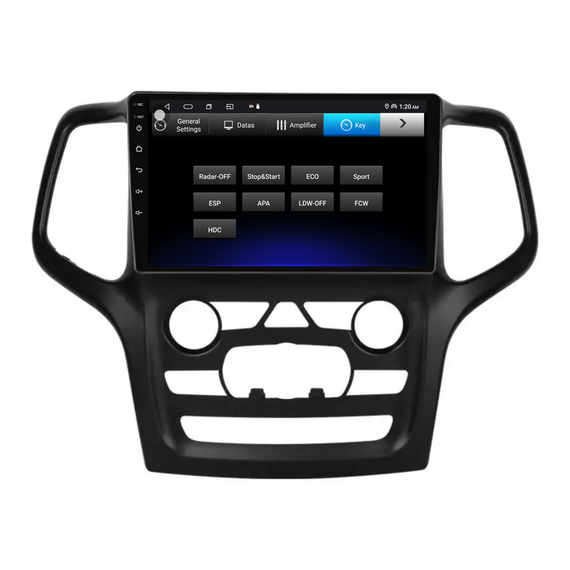 Load image into Gallery viewer, Jeep Grand Cherokee (2014-2022) Plug &amp; Play Head Unit Upgrade Kit: Car Radio with Wireless &amp; Wired Apple CarPlay &amp; Android Auto
