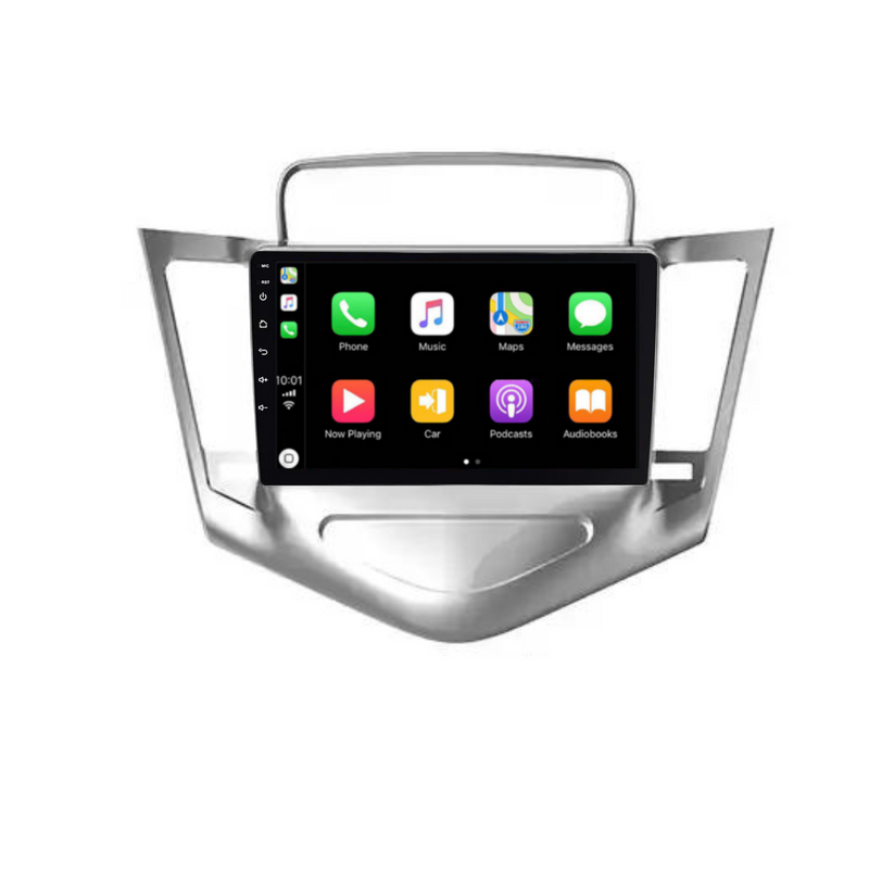 Load image into Gallery viewer, Chevrolet Cruze (2009-2014) Plug &amp; Play Head Unit Upgrade Kit: Car Radio with Wireless &amp; Wired Apple CarPlay &amp; Android Auto
