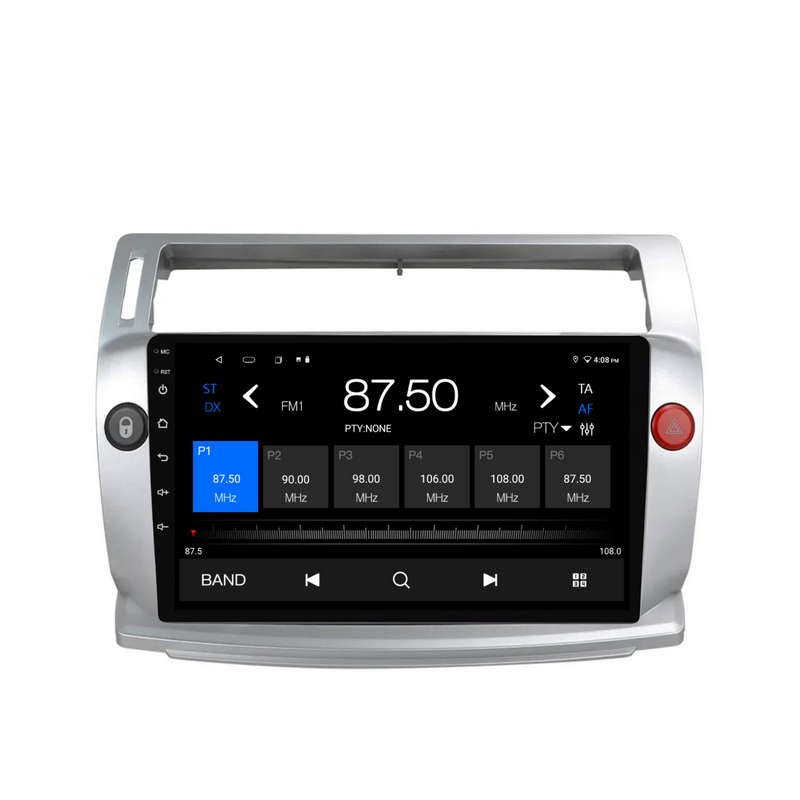 Load image into Gallery viewer, Citroen C4 (2004-2009) Plug &amp; Play Head Unit Upgrade Kit: Car Radio with Wireless &amp; Wired Apple CarPlay &amp; Android Auto
