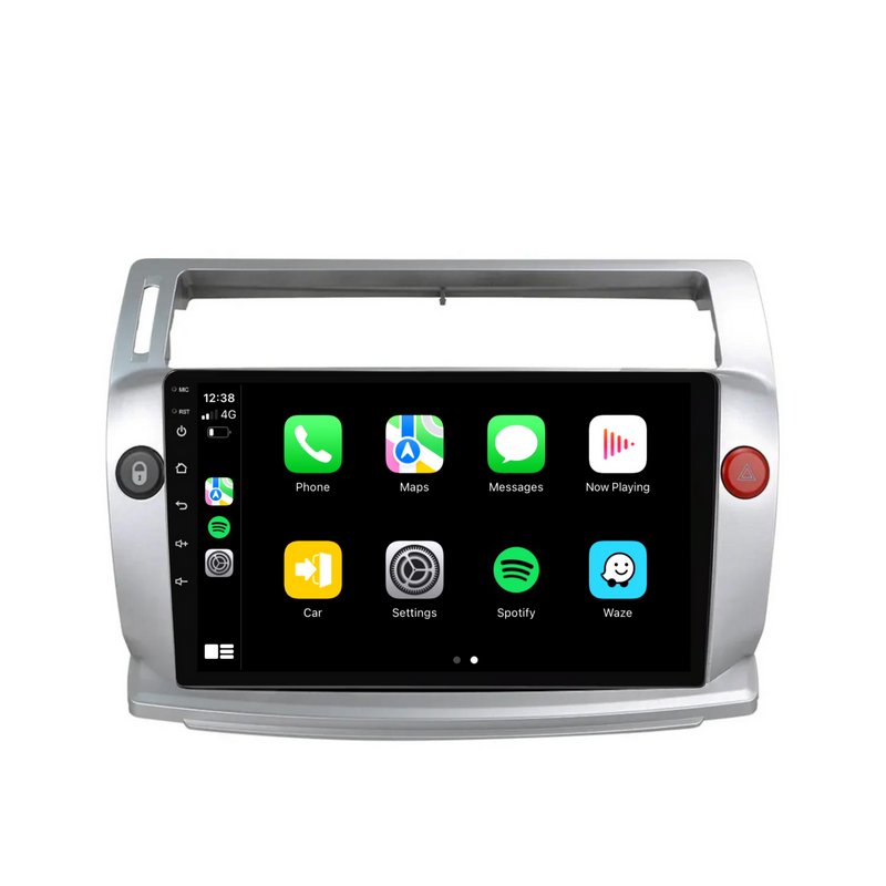 Load image into Gallery viewer, Citroen C4 (2004-2009) Plug &amp; Play Head Unit Upgrade Kit: Car Radio with Wireless &amp; Wired Apple CarPlay &amp; Android Auto
