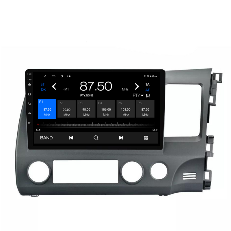 Load image into Gallery viewer, Honda Civic (2007-2011) Plug &amp; Play Head Unit Upgrade Kit: Car Radio with Wireless &amp; Wired Apple CarPlay &amp; Android Auto
