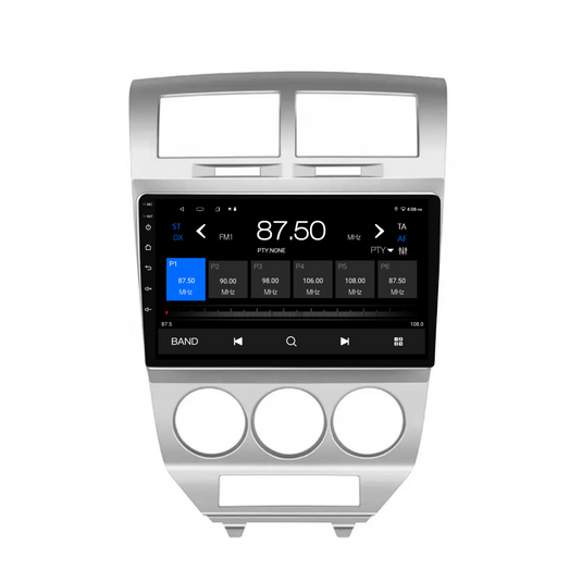 Dodge Caliber (2009-2012) Plug & Play Head Unit Upgrade Kit: Car Radio with Wireless & Wired Apple CarPlay & Android Auto