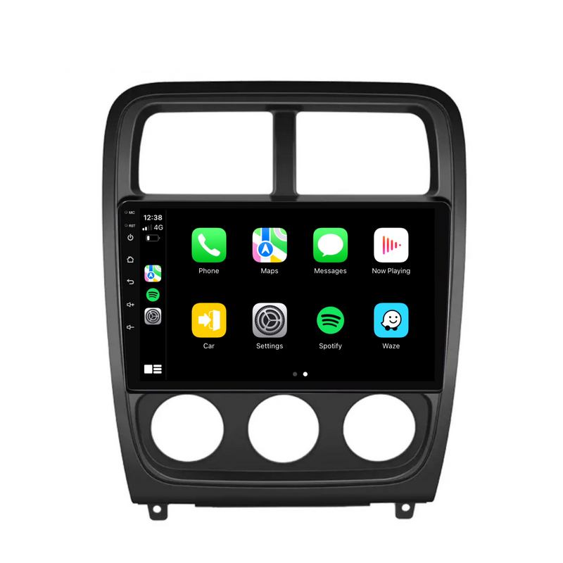 Load image into Gallery viewer, Dodge Caliber (2010-2012) Plug &amp; Play Head Unit Upgrade Kit: Car Radio with Wireless &amp; Wired Apple CarPlay &amp; Android Auto
