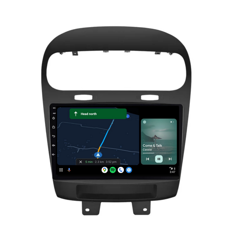 Load image into Gallery viewer, Dodge Journey (2012-2020) Plug &amp; Play Head Unit Upgrade Kit: Car Radio with Wireless &amp; Wired Apple CarPlay &amp; Android Auto
