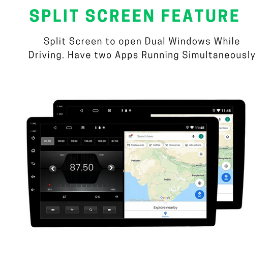 Mahindra Pik-Up / Scorpio (2015-2022) Digital AC Plug & Play Head Unit Upgrade Kit: Car Radio with Wireless & Wired Apple CarPlay & Android Auto
