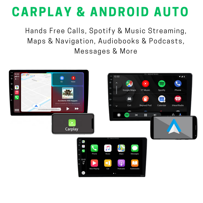 Load image into Gallery viewer, Toyota Corolla (2003-2012) Plug &amp; Play Head Unit Upgrade Kit: Car Radio with Wireless &amp; Wired Apple CarPlay &amp; Android Auto
