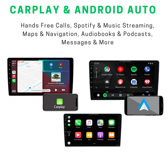 Toyota Camry (2012-2014) Plug & Play Head Unit Upgrade Kit: Car Radio with Wireless & Wired Apple CarPlay & Android Auto