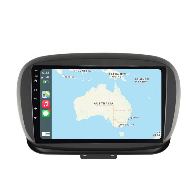 Load image into Gallery viewer, Fiat 500X (2014-2019) Plug &amp; Play Head Unit Upgrade Kit: Car Radio with Wireless &amp; Wired Apple CarPlay &amp; Android Auto
