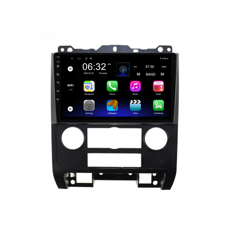 Load image into Gallery viewer, Ford Escape / Kuga / Explorer (2007-2012) Plug &amp; Play Head Unit Upgrade Kit: Car Radio with Wireless &amp; Wired Apple CarPlay &amp; Android Auto
