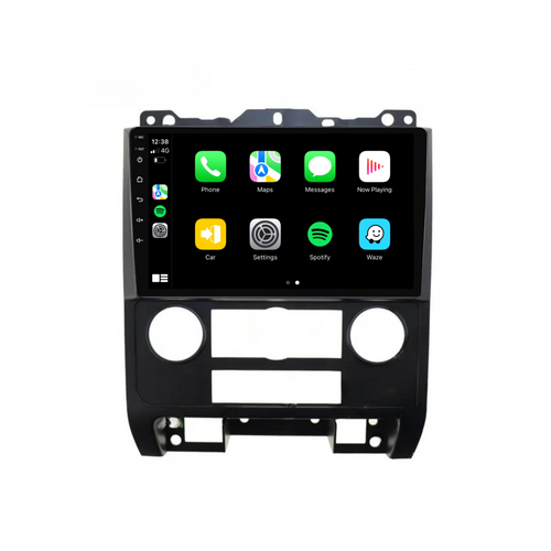 Ford Escape / Kuga / Explorer (2007-2012) Plug & Play Head Unit Upgrade Kit: Car Radio with Wireless & Wired Apple CarPlay & Android Auto