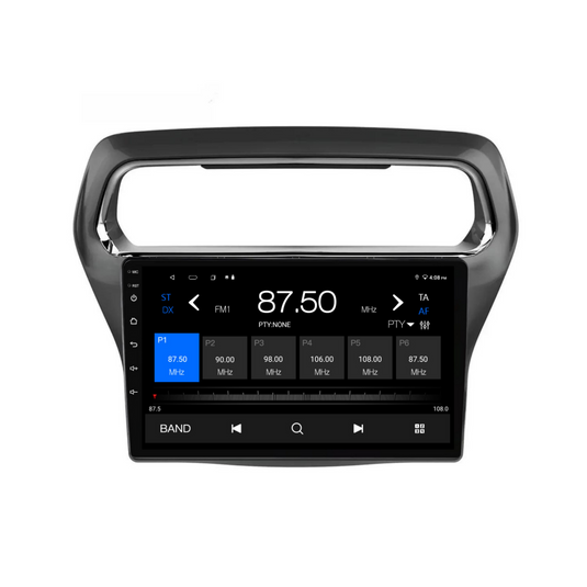 Ford Escort (2014-2018)  Plug & Play Head Unit Upgrade Kit: Car Radio with Wireless & Wired Apple CarPlay & Android Auto