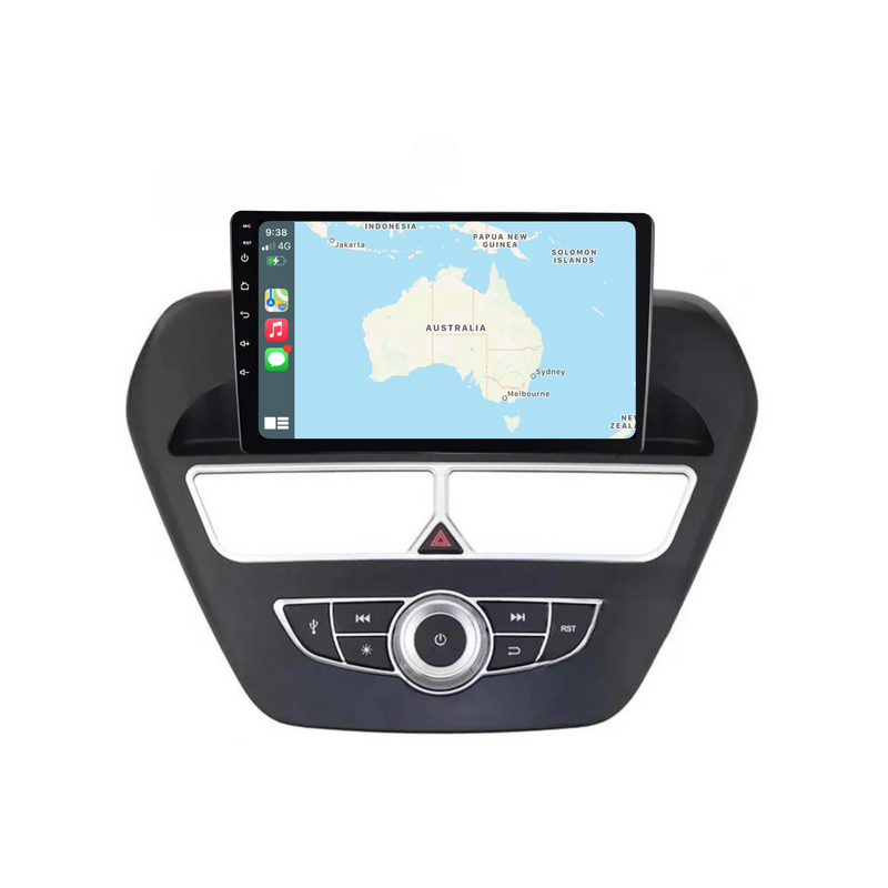 Load image into Gallery viewer, Ford Escort (2014-2019) Top Mount Plug &amp; Play Head Unit Upgrade Kit: Car Radio with Wireless &amp; Wired Apple CarPlay &amp; Android Auto
