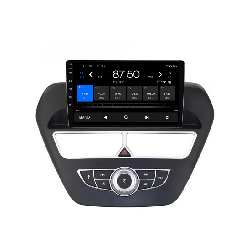 Load image into Gallery viewer, Ford Escort (2014-2019) Top Mount Plug &amp; Play Head Unit Upgrade Kit: Car Radio with Wireless &amp; Wired Apple CarPlay &amp; Android Auto
