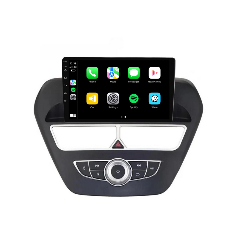 Load image into Gallery viewer, Ford Escort (2014-2019) Top Mount Plug &amp; Play Head Unit Upgrade Kit: Car Radio with Wireless &amp; Wired Apple CarPlay &amp; Android Auto
