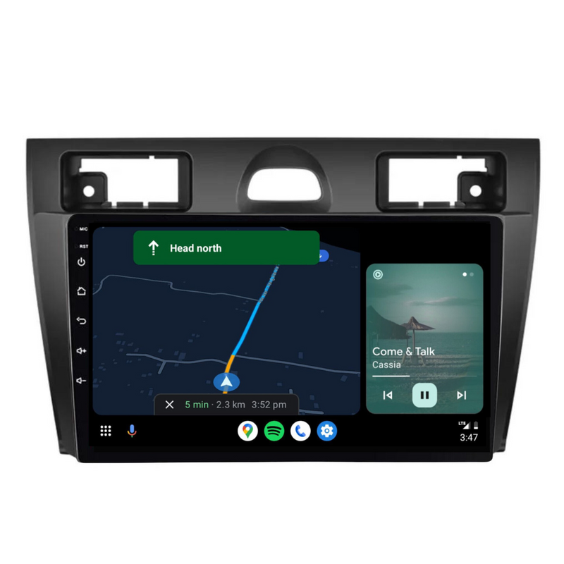 Load image into Gallery viewer, Ford Fiesta (2006-2011) Plug &amp; Play Head Unit Upgrade Kit: Car Radio with Wireless &amp; Wired Apple CarPlay &amp; Android Auto
