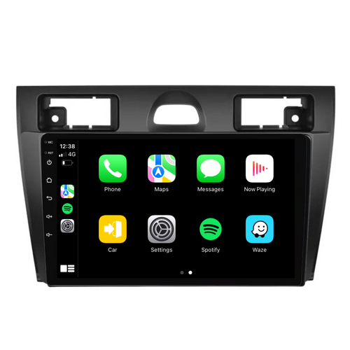 Ford Fiesta (2006-2011) Plug & Play Head Unit Upgrade Kit: Car Radio with Wireless & Wired Apple CarPlay & Android Auto