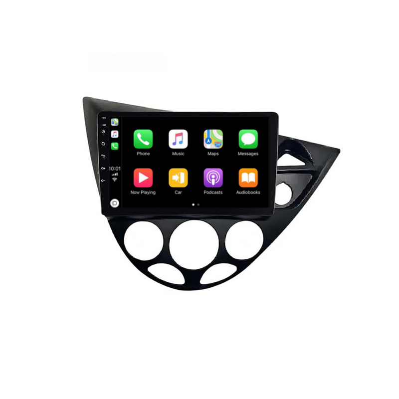 Load image into Gallery viewer, Ford Focus (1998-2005) Plug &amp; Play Head Unit Upgrade Kit: Car Radio with Wireless &amp; Wired Apple CarPlay &amp; Android Auto
